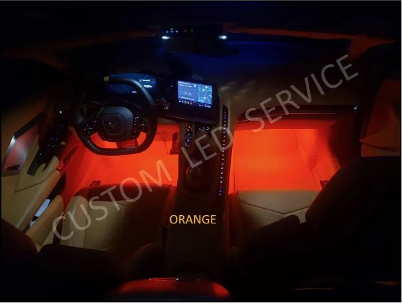 C8 Footwell LED Kit :: 2020-2025 Corvette