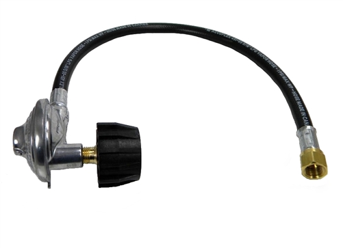 MB Sturgis Low-Pressure RV Propane Gas Regulator And Hose Assembly, 72''