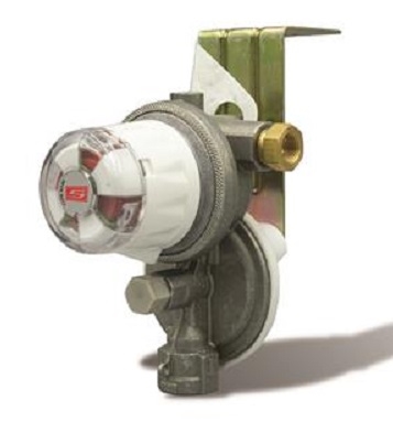 Suburban LP-R924 Automatic Changeover Regulator With Shut Off Valve, 1/4'' Inverted Flare x 3/8'' Female NPT, 160,000 BTU