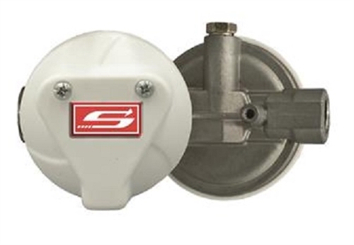 Suburban LP-R524H Horizontal Propane Regulator With Shut Off Valve, 1/4'' Female NPT x 3/8'' Female NPT, 160K BTU