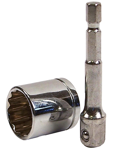 Ultra Fab RV Scissor Jack Speed Socket, Fits 3/8'' Drills