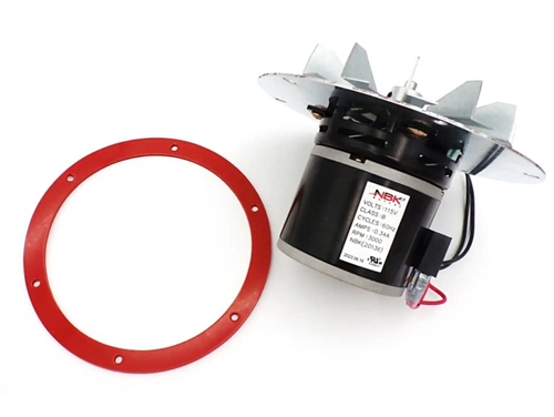 Whitfield 12150011 Replacement Blower Motor/Draft Inducer For Pellet Stoves, 3,000 RPM, 115V