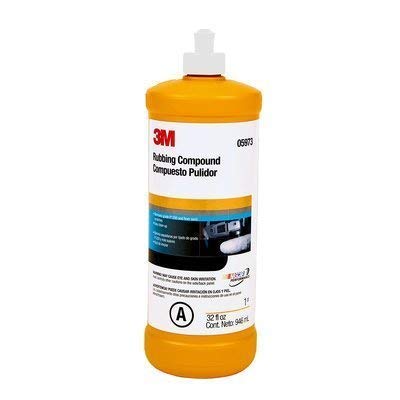 3M(Tm) Rubbing Compound, 05973, 1 Quart, 6 Per Case
