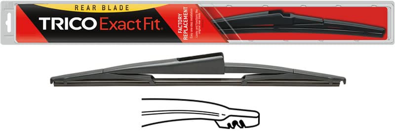 5-Wiper Factory Master Case - Bulk Rear Wiper Blades For Fleets & Service Repair Shops - Trico 12-J Exact Fit Rear Wiper Blades