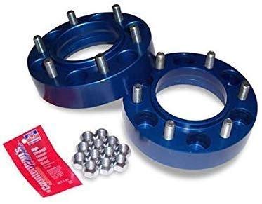 Spidertrax 1.25'' Wheel Spacers, 5X5.5'' Bolt Pattern, Aluminum - Pair