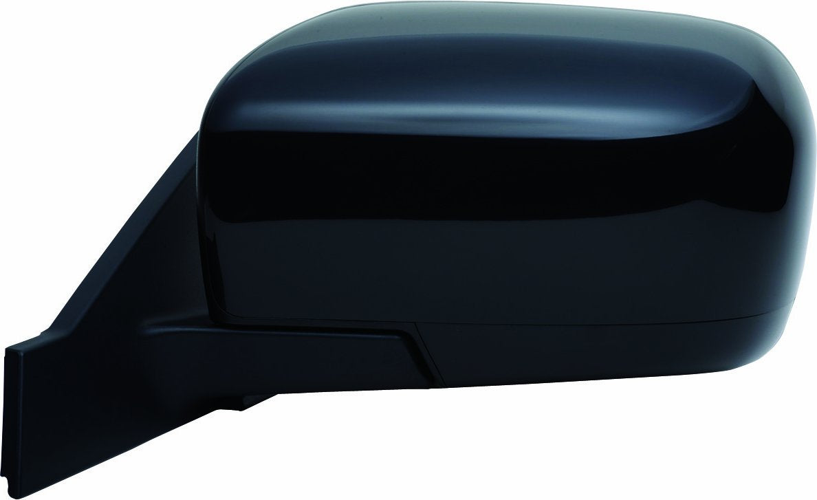 Fit System Driver Side Mirror For Mazda 5 Black, Ptm, Foldaway, Heated Power