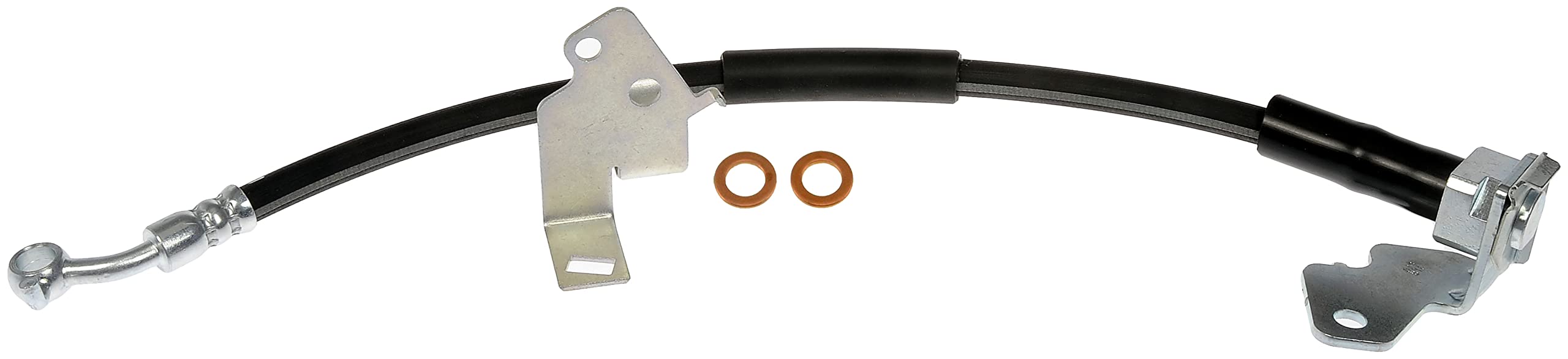 Dorman H621467 Front Driver Side Brake Hydraulic Hose Compatible With Select Ford / Lincoln / Mercury Models