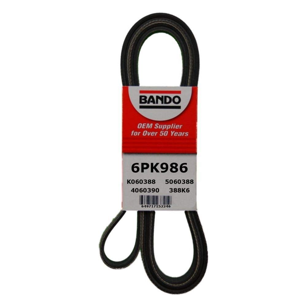 Bando Usa 6Pk986 Oem Quality Serpentine Belt