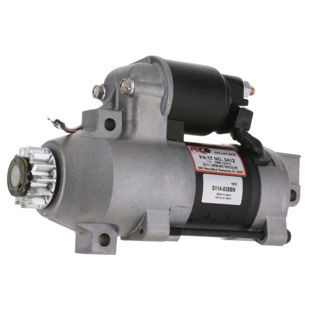 Arco 3432 Outboard Starter For Yamaha F115 & Lf115 4-Stroke (2000+), 13-Tooth Drive Gear