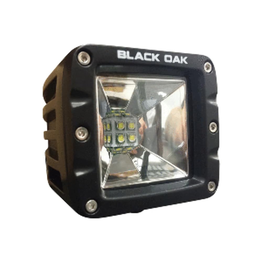 Black Oak 2'' Led Light Pod - Scene Optics - Black Housing - Pro Series 3.0