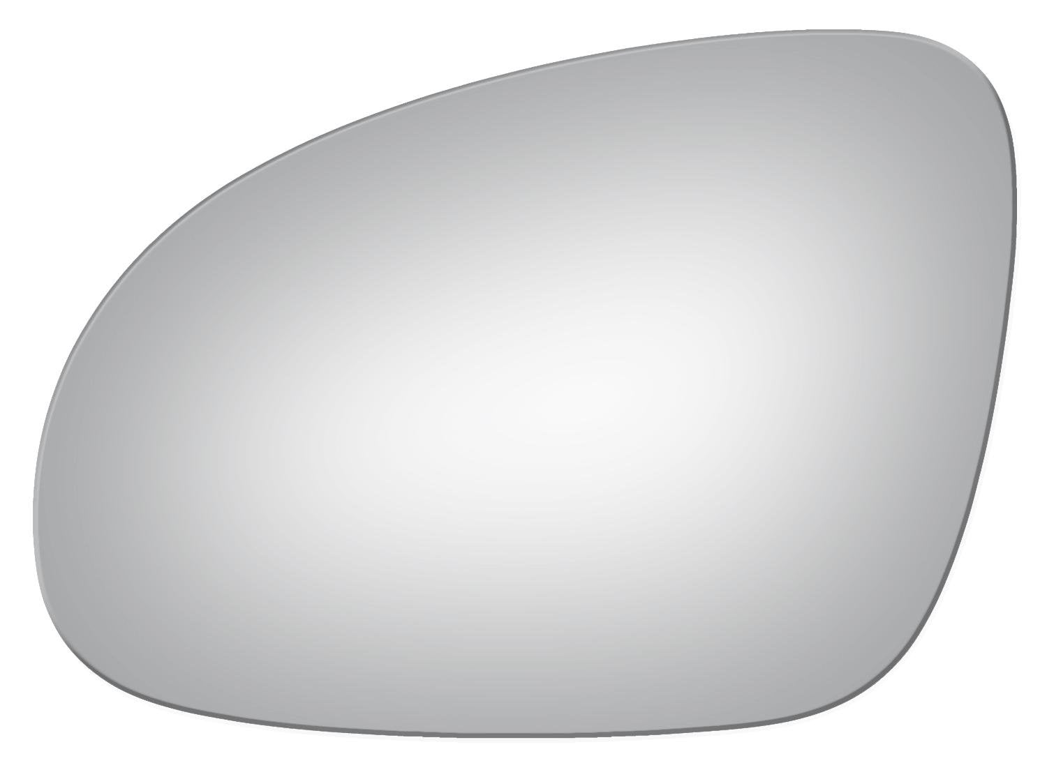 Flat Driver Side Mirror Replacement Glass For 2006-2009 Volkswagen Rabbit