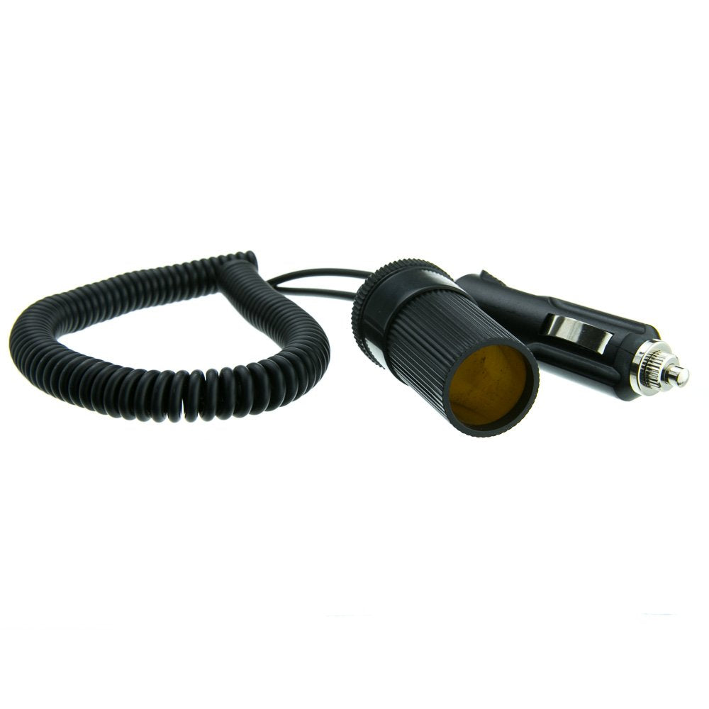 12V Dc Cigarette Lighter Power Extension Cable For Cars, Boats, And Rvs, 6 Foot