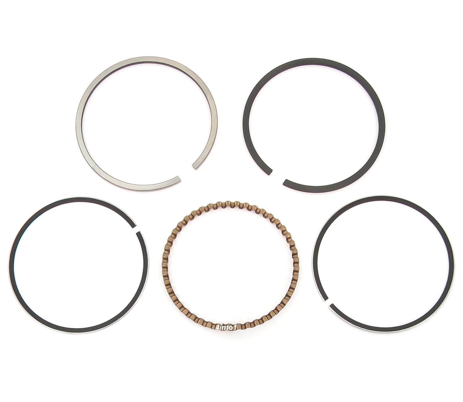 Piston Ring Set - Standard - 13011-121-762 - Compatible With Honda Atc90 Cl90 Ct90 S90 Sl90 St90 Cm91