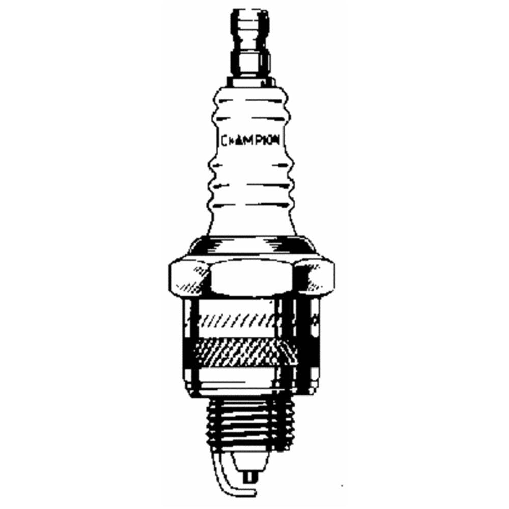 Champion 406 Traditional Spark Plug. Part# Rv12Yc