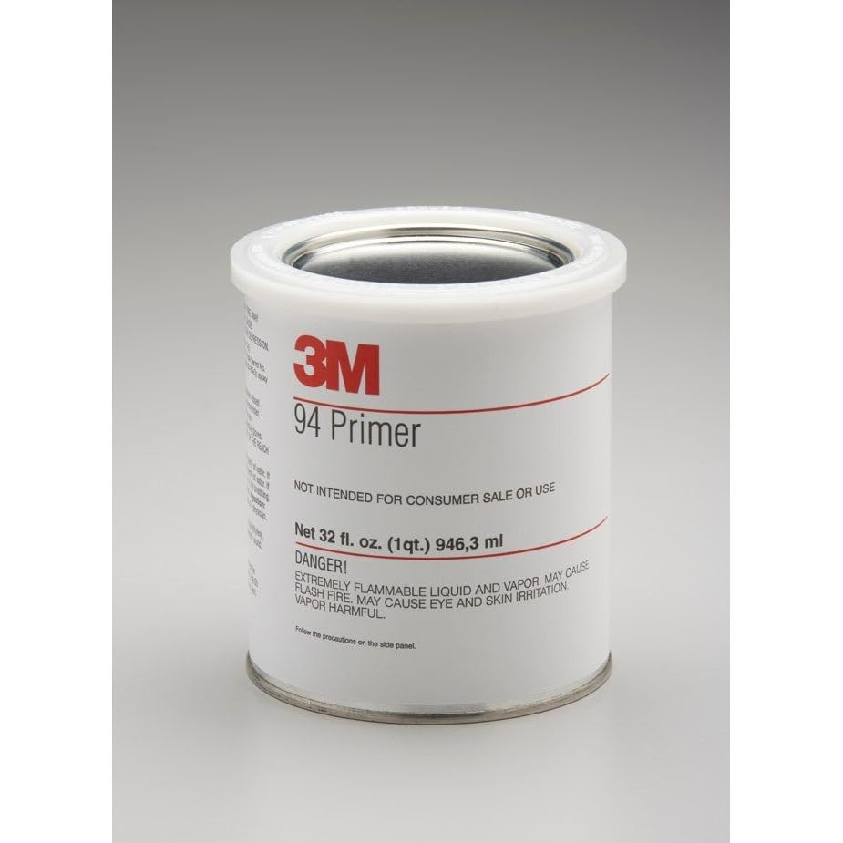 3M (94) Tape Primer 94, 1 Quart, 12 Per Case Bulk [You Are Purchasing The Min Order Quantity Which Is 12 Eachs]