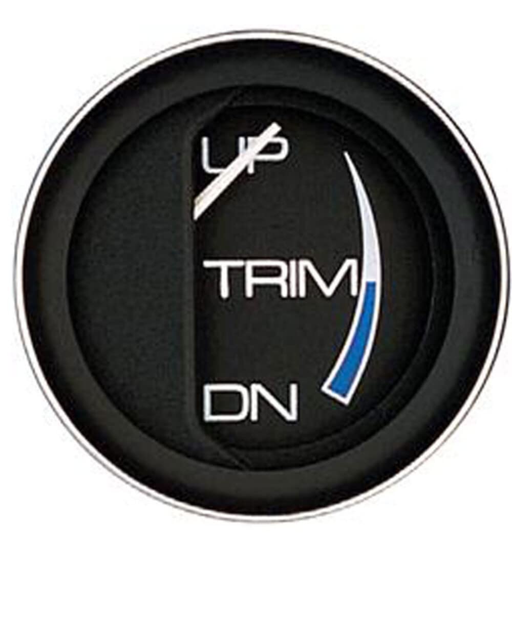 Faria Coral Series - Tilt & Trim (Option: Trim Gauge, Johnson/Evinrude)