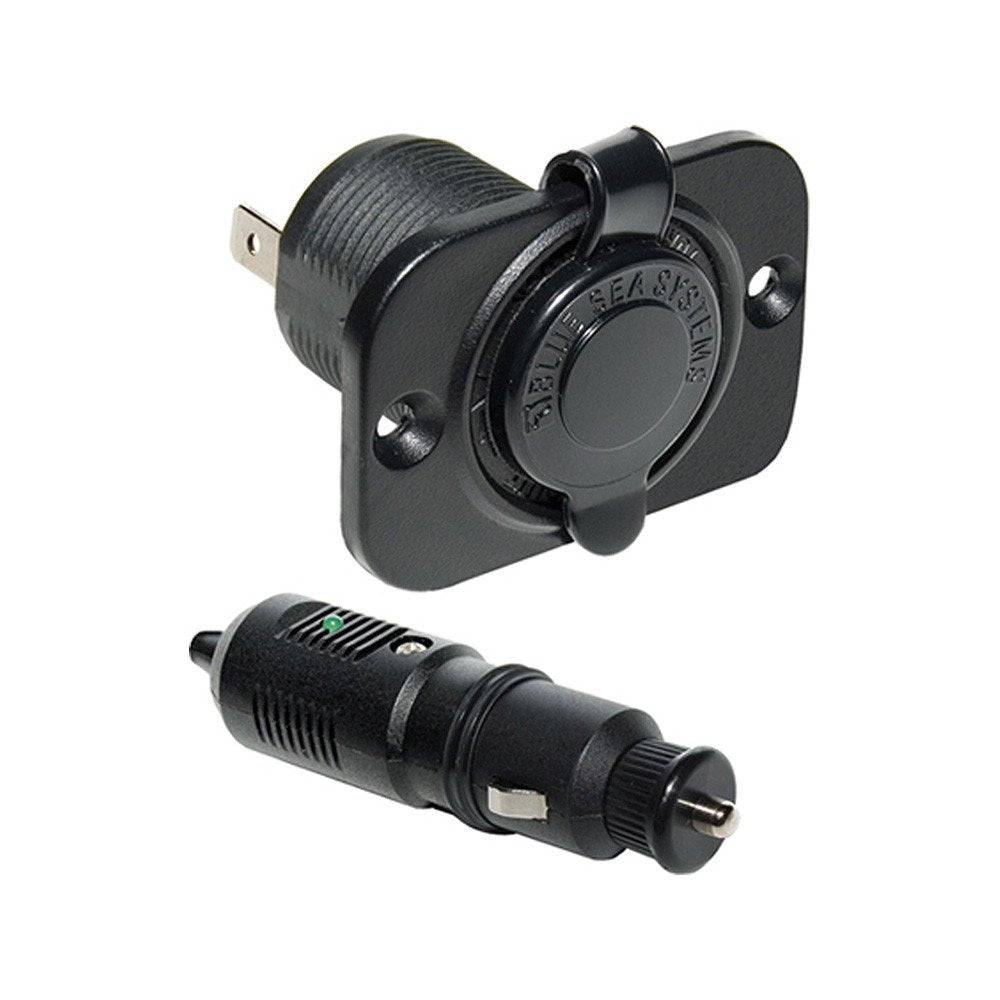 Blue Sea - 1015-Bss 12Vdc Plug W/Dashsocket 1010/1011 (10Ea)
