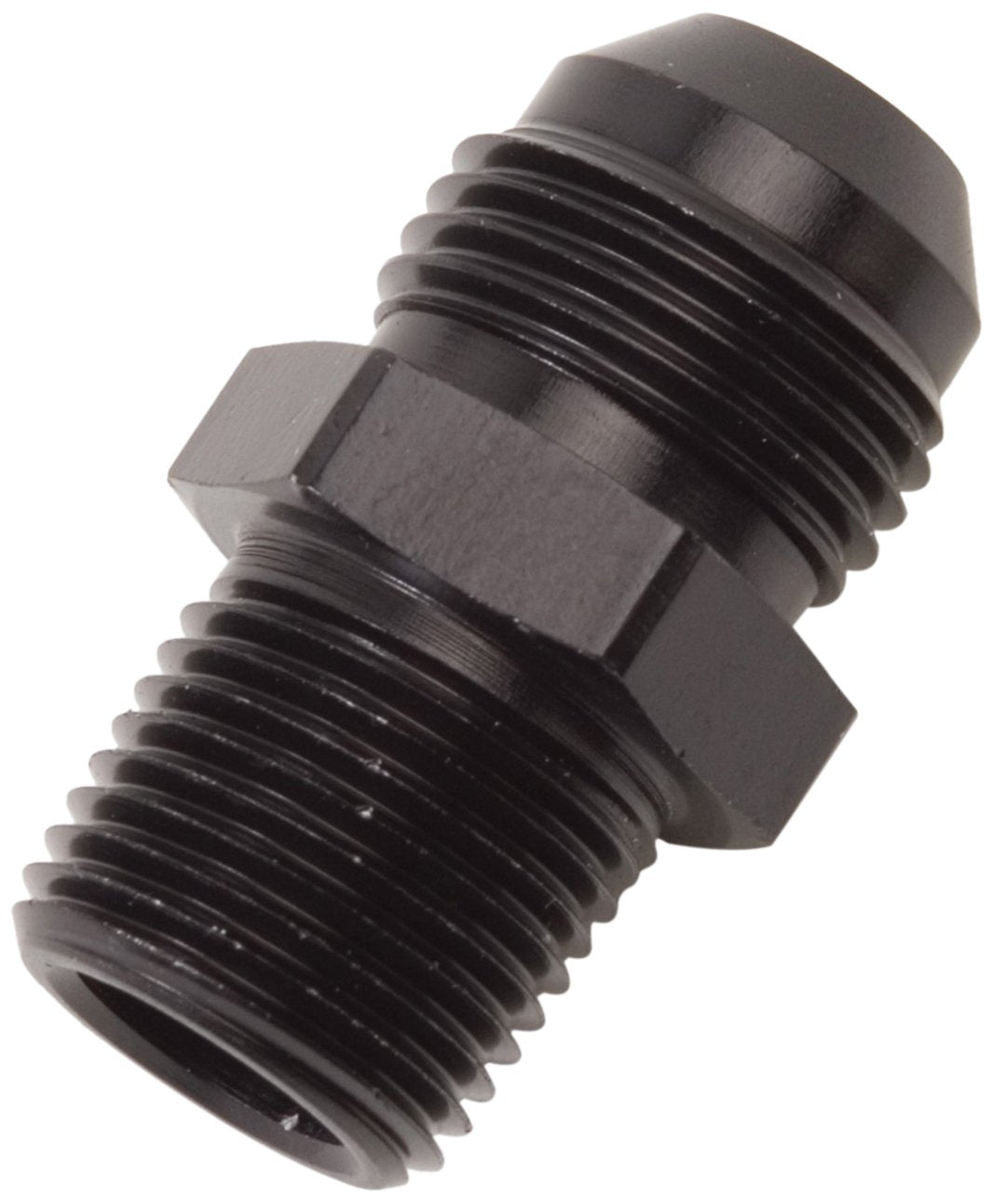 Edelbrock Russell 660483 Black Proclassic Straight Adapter Fitting