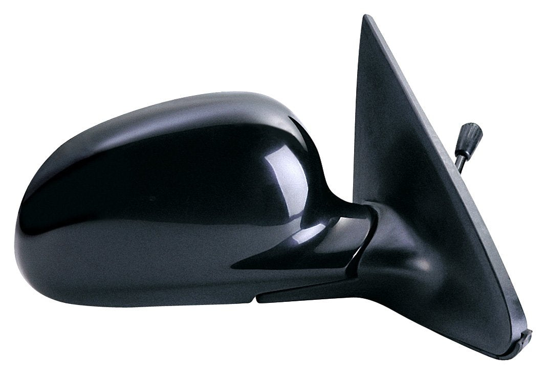 Fit System 63511H Honda Passenger Side Replacement Oe Style Manual Remote Folding Mirror, Black