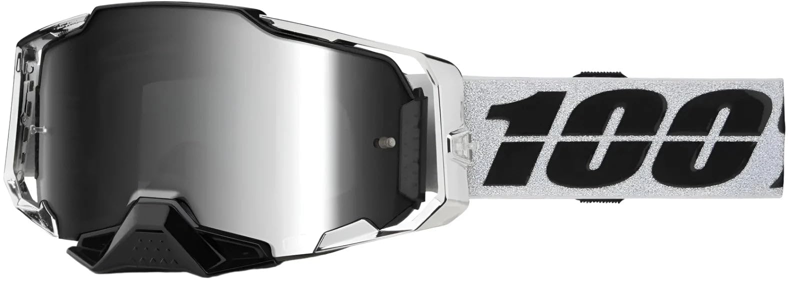 100% Armega Mirror Lens Goggle-Blue