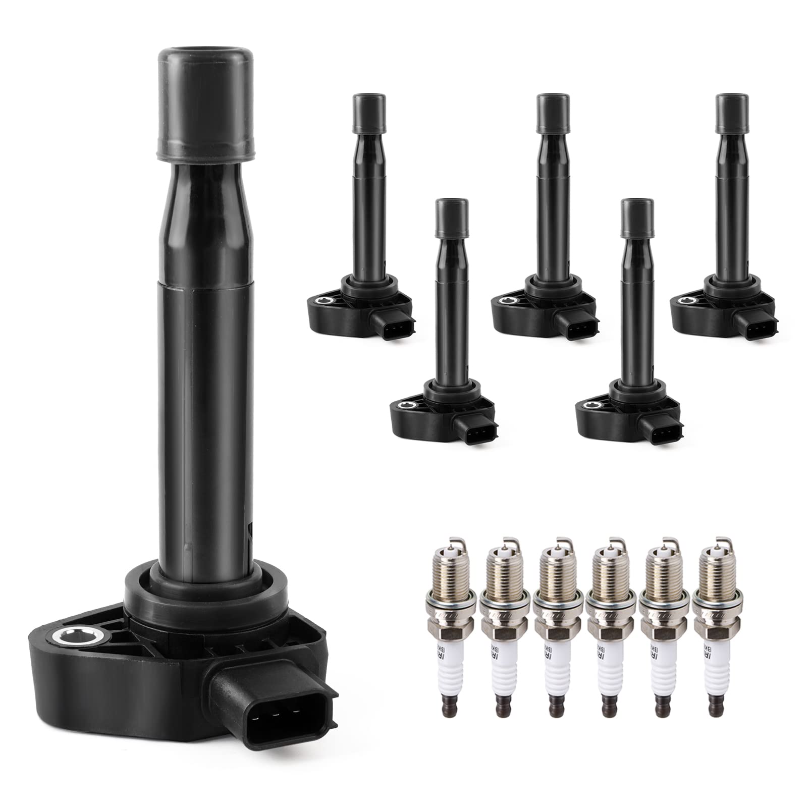 Ignition Coil Pack Spark Plugs Replacement For V6 3.5 3.2 Honda Odyssey 1999 2000 2001 2002 2003 2004 2005 2006 2007 2008 2009 2