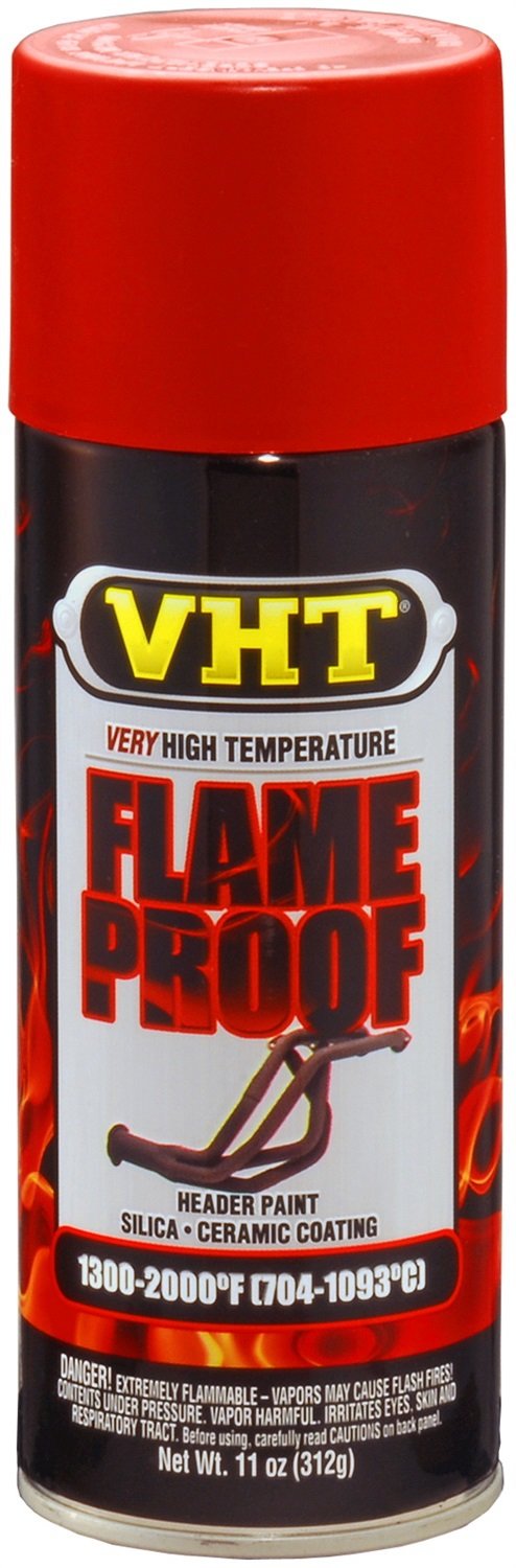 Vht Sp109 Flameproof Coating,Flat Red