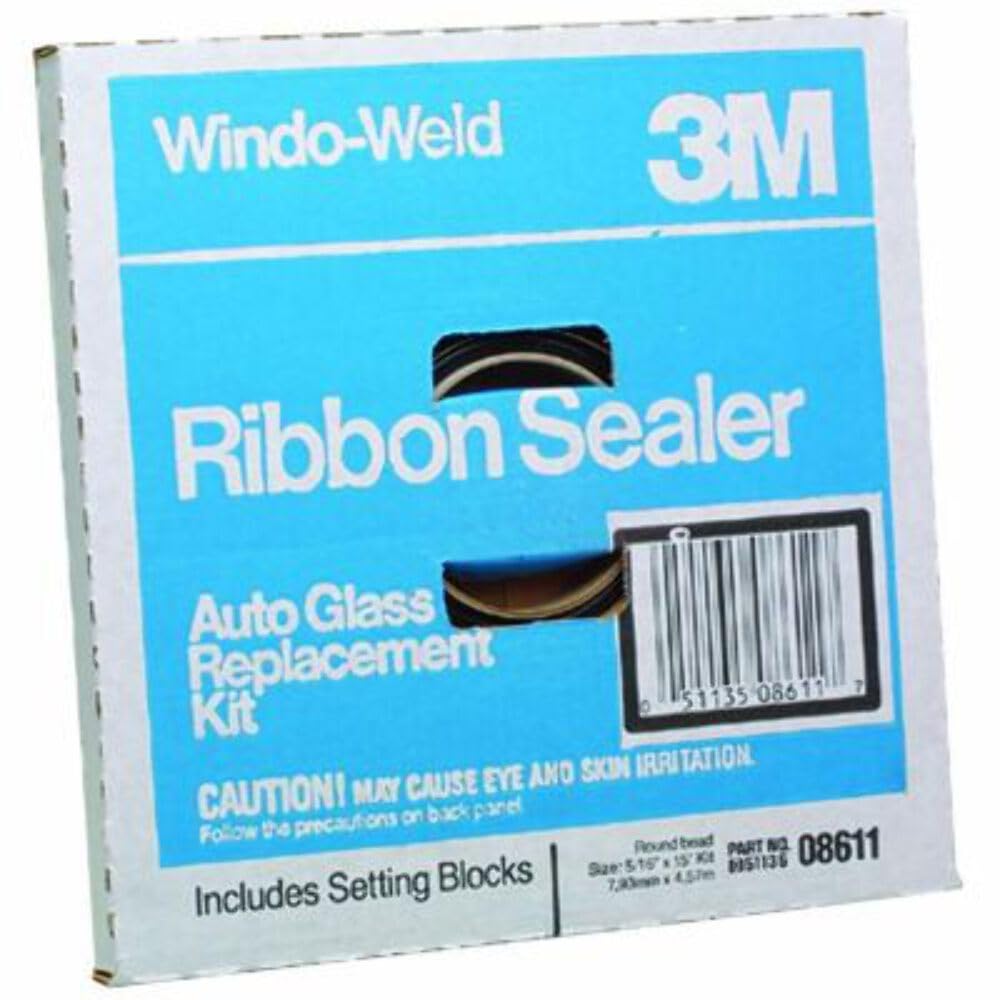 Window-Weld Round Ribbon Sealer 08611, 5/16'' X 15' Kit