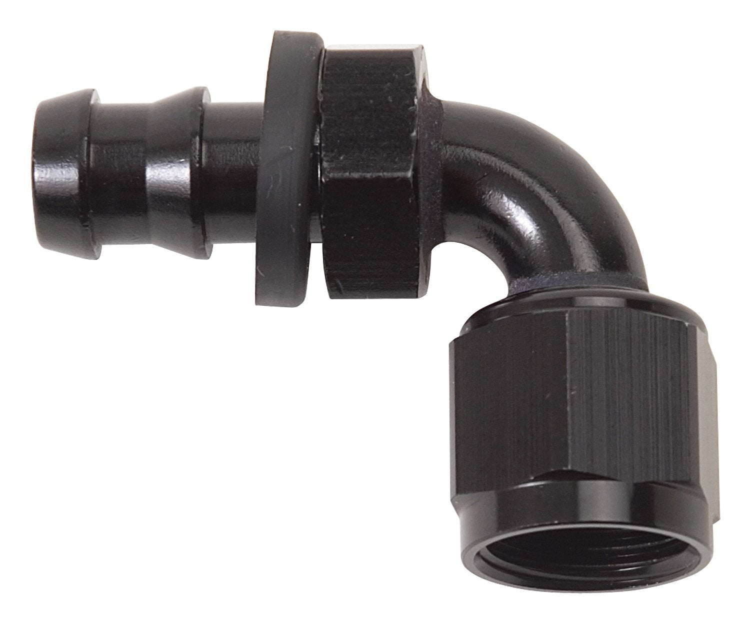 Russell 624173 Hose End Twist Lok 90 Deg -8 Blk Anodized