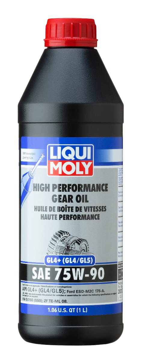 Liqui Moly 1L High Performance Gear Oil (Gl4+) Sae 75W-90