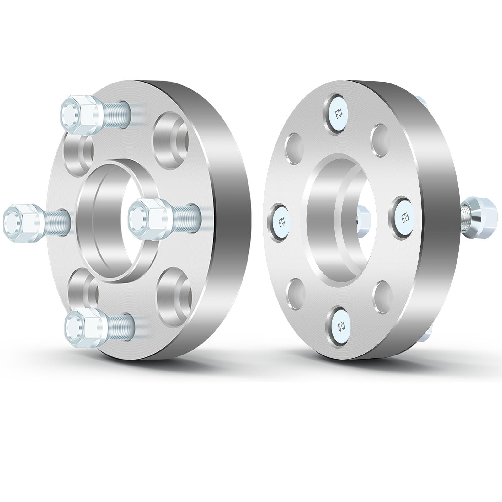 Ocpty 2Pcs 4X4.5 To 4X4.5 Wheel Spacers 1 Inch 12X1.25 Studs 66.1Mm Hub Bore Forged Hub Centric Wheel Spacers 4 Lug Fit For 200S