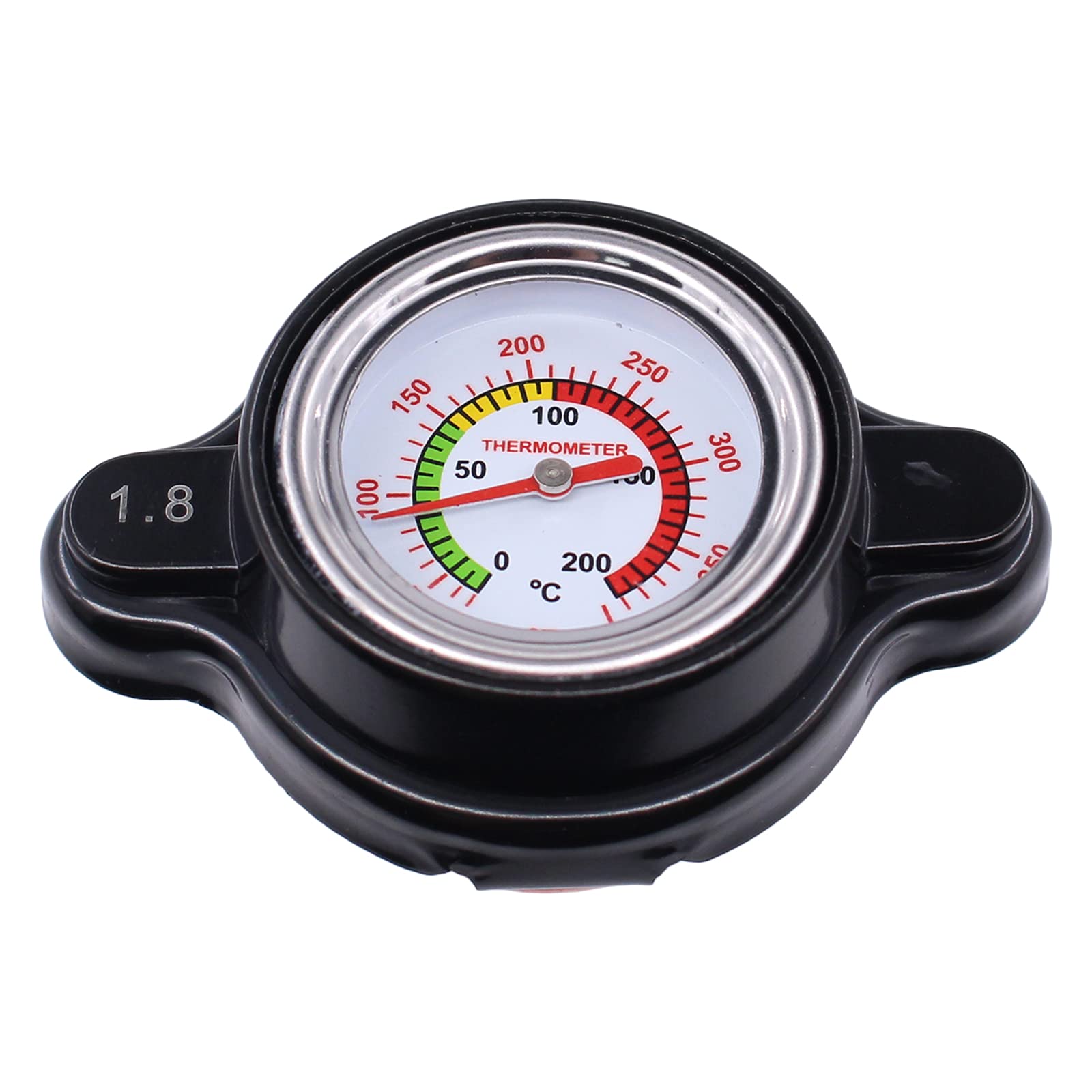 Motoku High Pressure Radiator Cap With Temp Gauge 1.8 Bar For Yamaha Wr250R Wr250F Wr450F Yz125 Yz250 Yz450F Yz85 Banshee 350 Rh