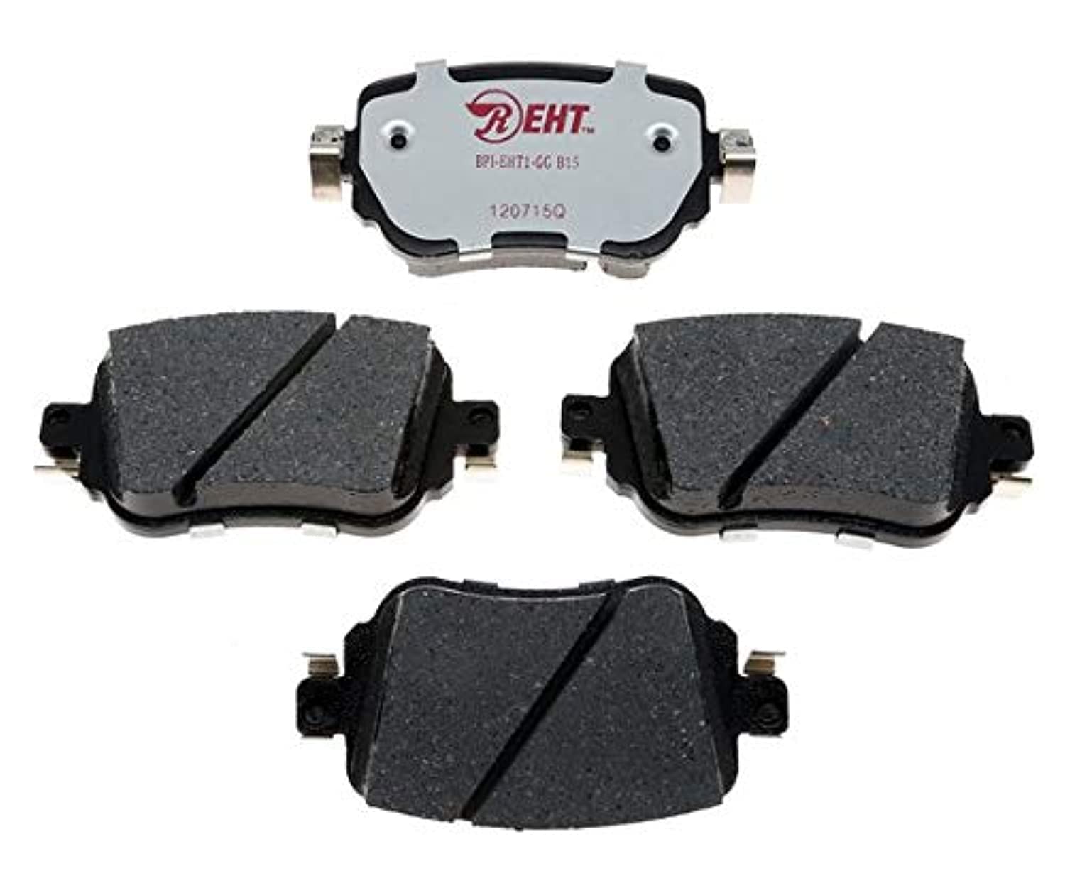 Raybestos Premium Element3 Ehttm Replacement Rear Ceramic Brake Pad Set For Select Audi Q3 And Volkswagen Golf/Gti/Passat Model