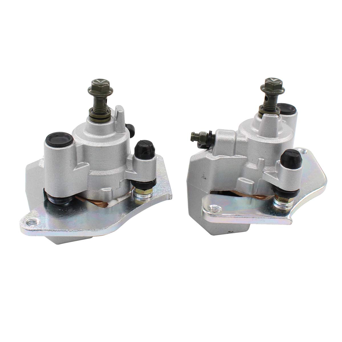 Pack Of 2 Front Left & Right Brake Caliper W/ Pads For Honda Rancher 420 Trx420 Foreman 500 Trx500 Foreman Rubicon 500 Atv