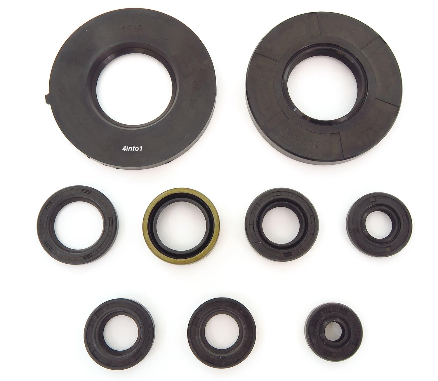 Engine Oil Seal Kit - Fits Honda Ca72 Cb72 Ca77 Cb77 Super Hawk 305 Dream 305-9 Seals
