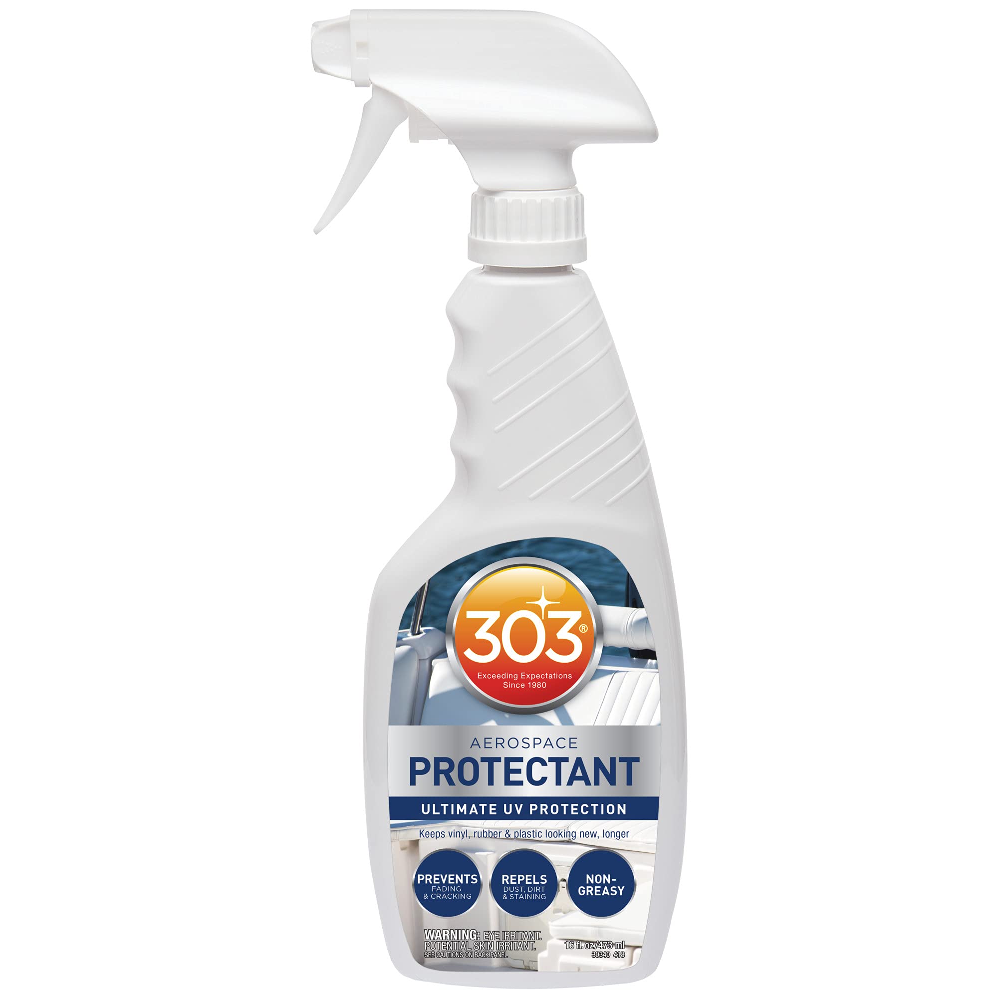 303 Products Marine Aerospace Protectant - Uv Protection - Repels Dust, Dirt, & Staining - Smooth Matte Finish - Restores Like-N