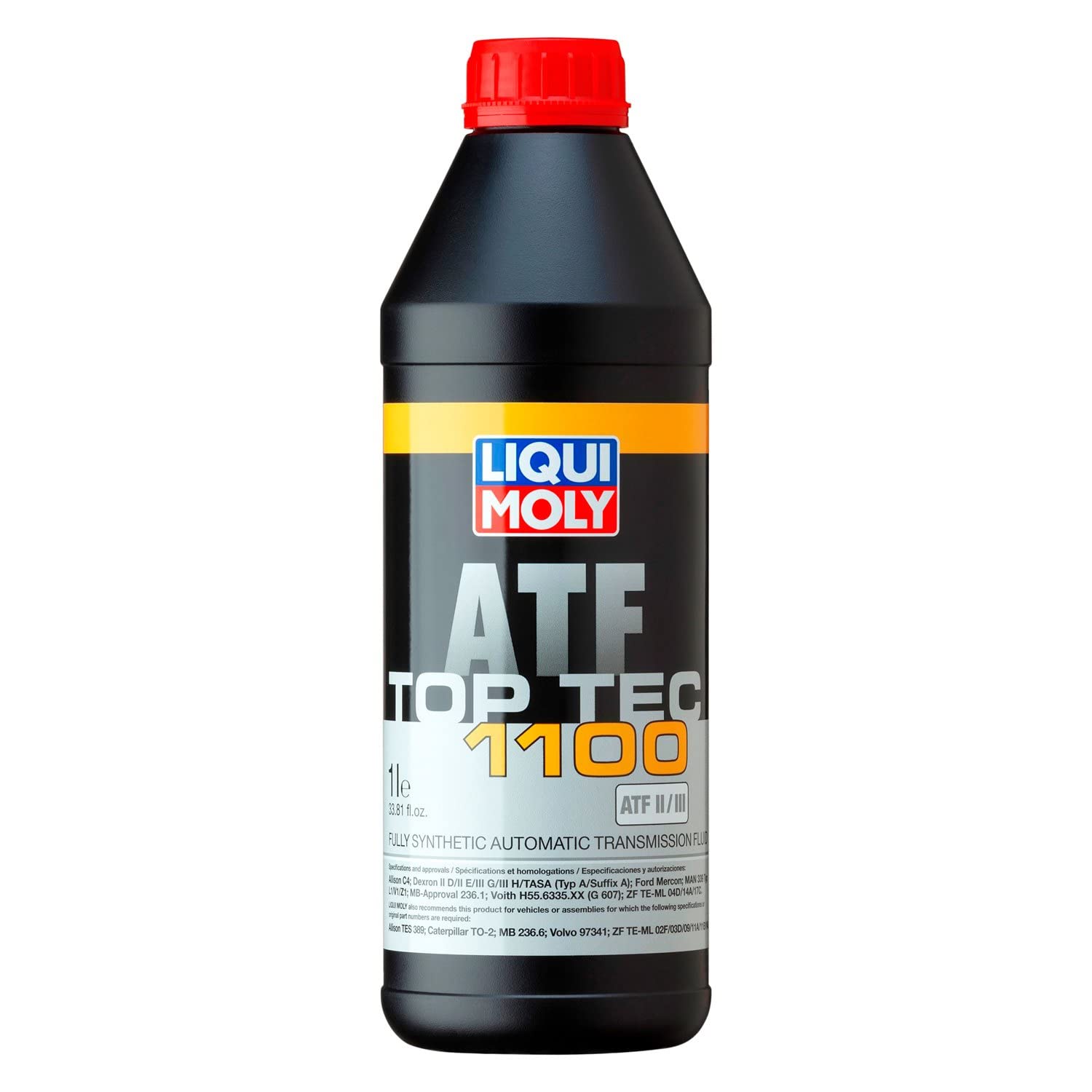 Liqui Moly Top Tec Atf 1100 1 Liter Bottle 20118 Transmission Fluid