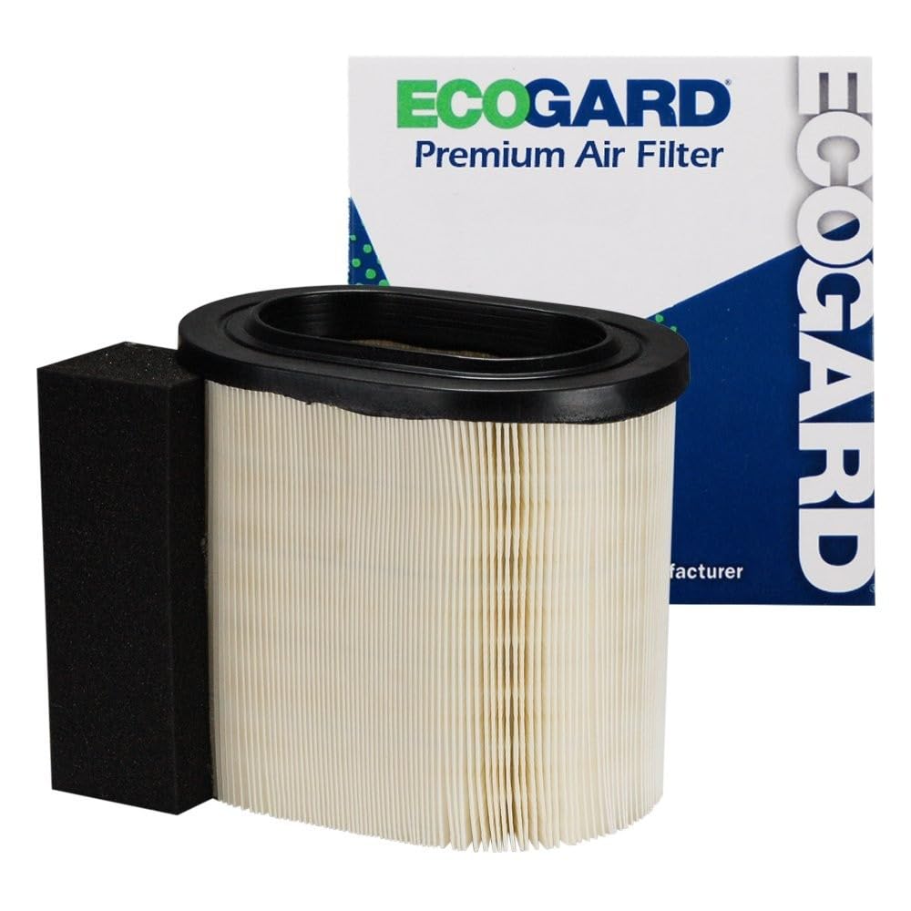 Ecogard Xa10580 Premium Engine Air Filter Fits Ford F-250 Super Duty 6.7L Diesel 2017-2019, F-350 Super Duty 6.7L Diesel 2017-20