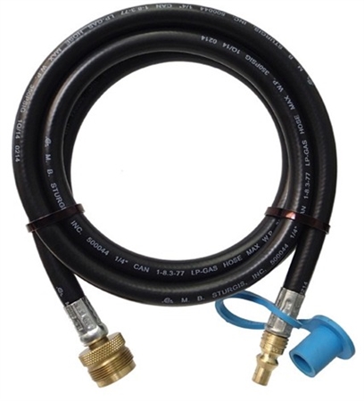 MB Sturgis 100476-120-MBS Propane Quick Connect Hose - 120''