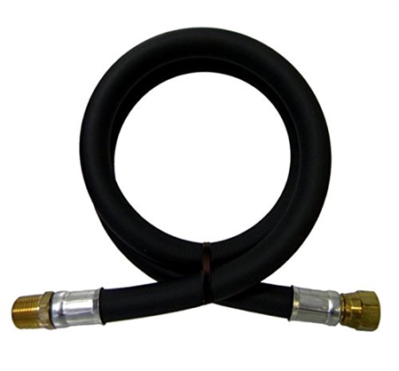 MB Sturgis 100040-72 High-Pressure Propane Hose - 3/8'' Female Flare Swivel x 3/8'' MPT - 72''