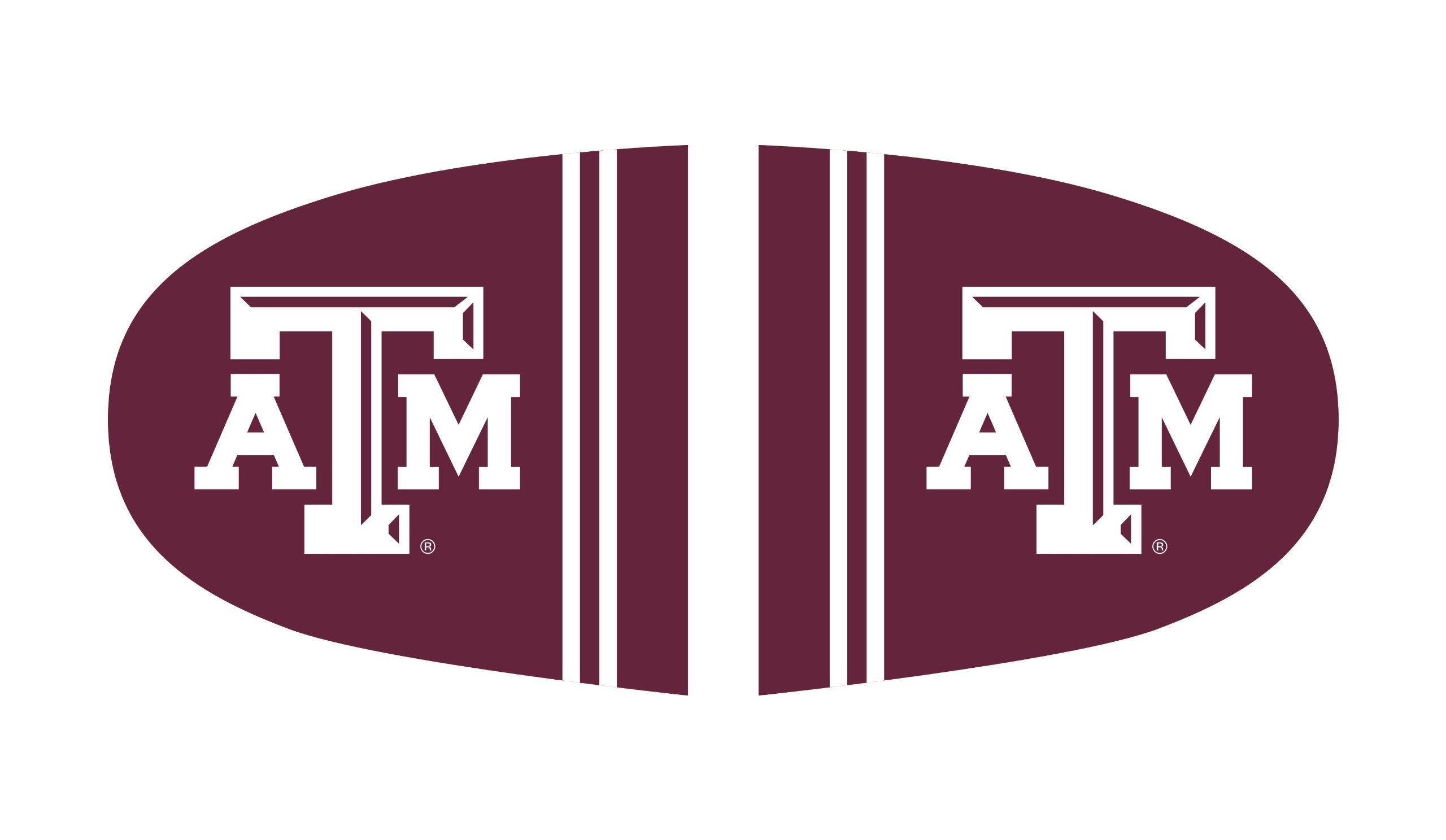 Fanmats Texas A&M University Mirror Cover, 6'' X 9''
