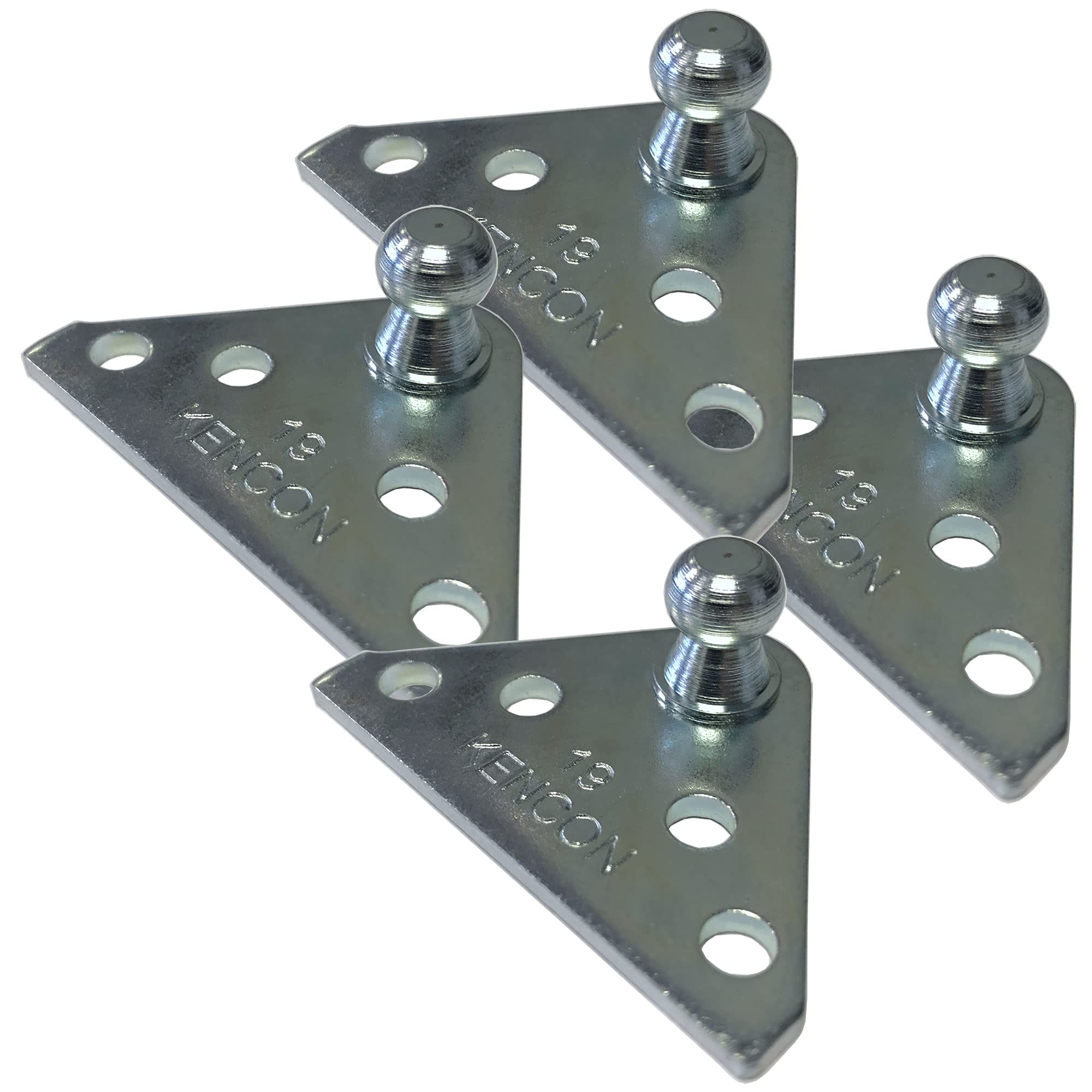10Mm Ball Stud Bracket For Gas Spring/Prop/Strut (4 Pack)