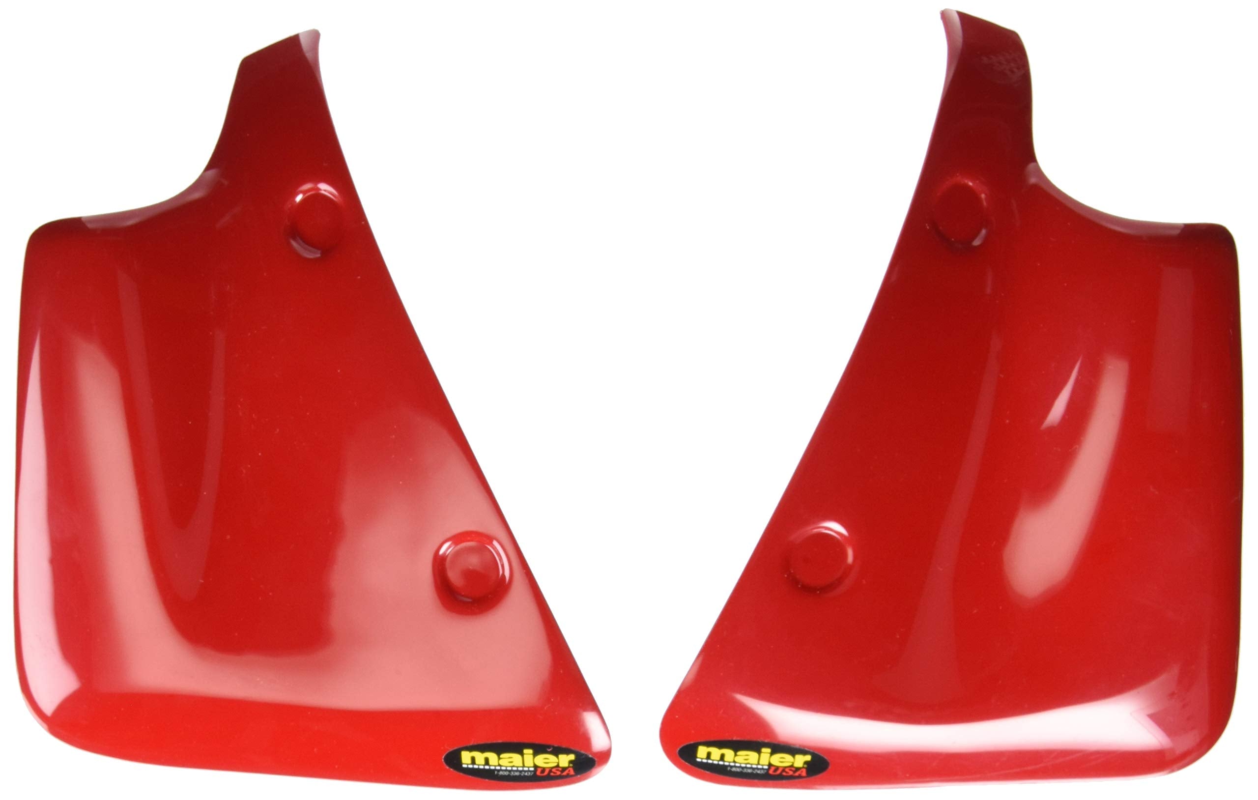 Maier 580012 Red Radiator Air Scoop For Honda Atc200X - Pair