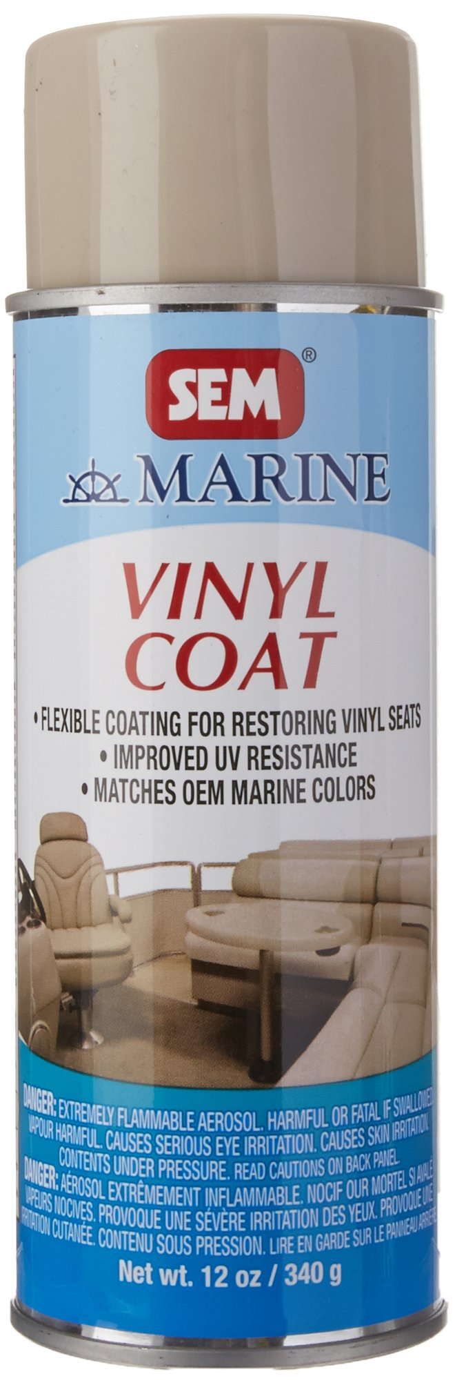 Sem M25123 Carver Dade Bisque Marine Vinyl Coat - 12 Oz.