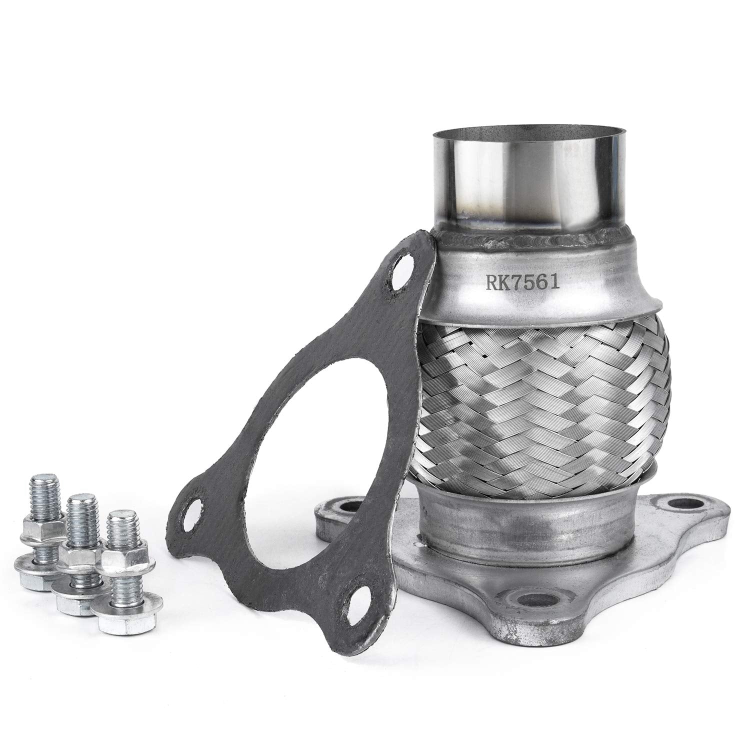 Rp Remarkable Power, Rk7561 Semi Direct Fit Exhaust Flange Repair Flex Pipe Replacement Kit
