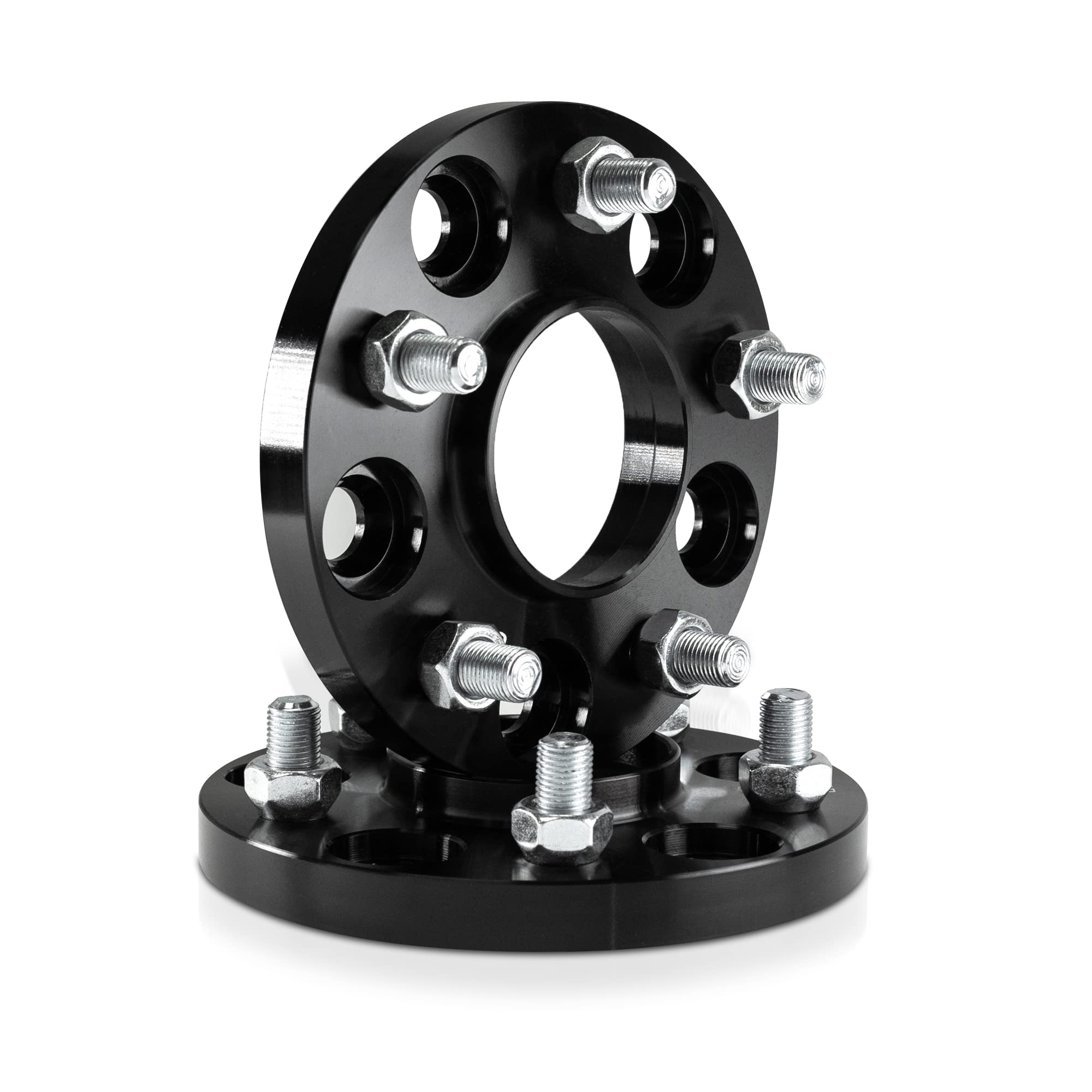 Customadeonly Forged 5X114.3 Wheel Spacers For 370Z 350Z 240Sx 300Zx Gtr Murano Maxima Sentra (2Pcs 15Mm Thick Black) Wheel Spac