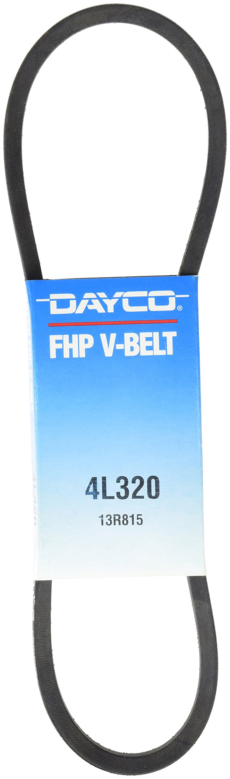 Dayco 4L320 V-Belts, Black