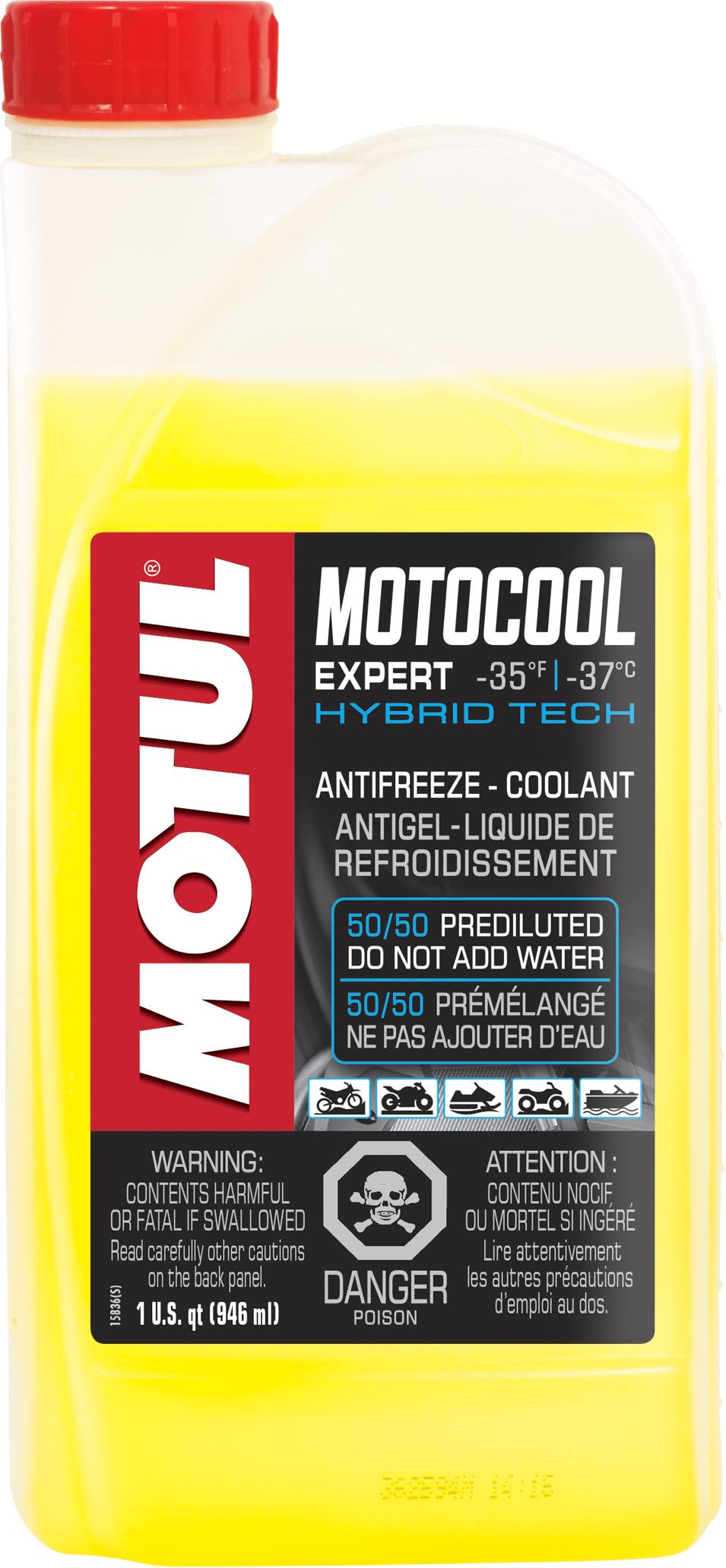 Motul 109533 Motocool Expert - 1Lt.