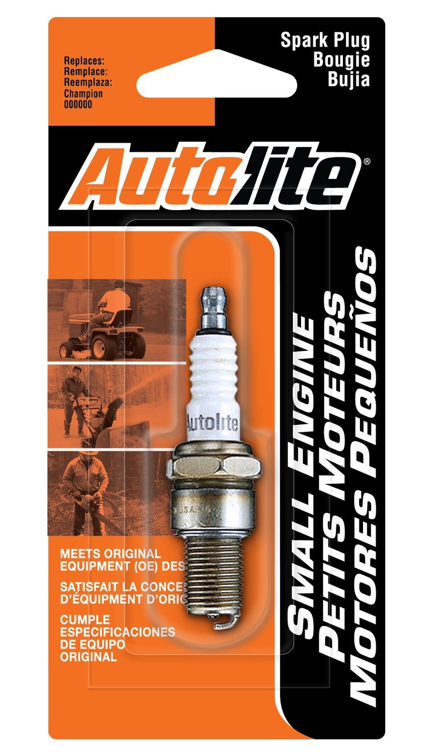 Autolite 255Dp Copper Non-Resistor Automotive Replacement Spark Plug (1 Pack)