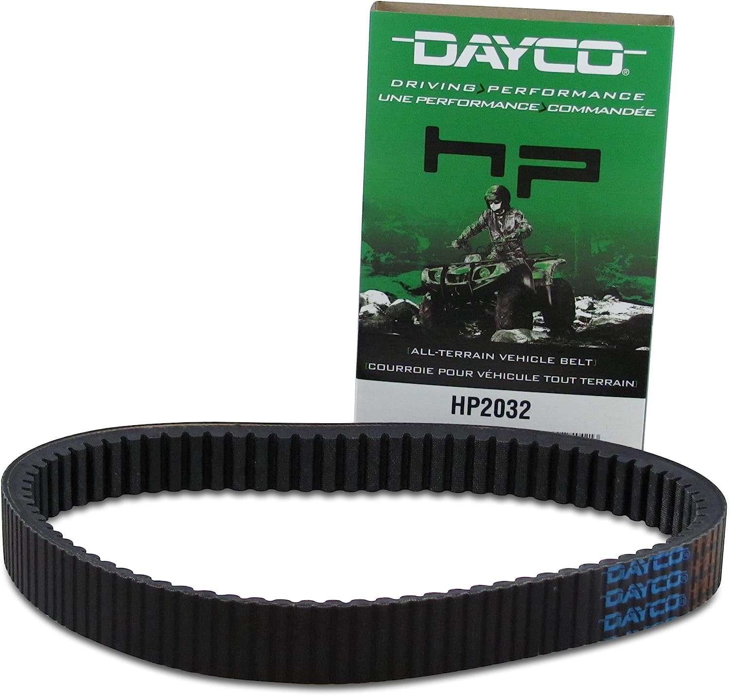 Dayco Hp Atv Belt For Arctic Cat 2000-2009 500 4X4 Auto, And Suzuki 2003-2007 Lt-A500F Vinson 500 4X4 Auto Models Hp2032