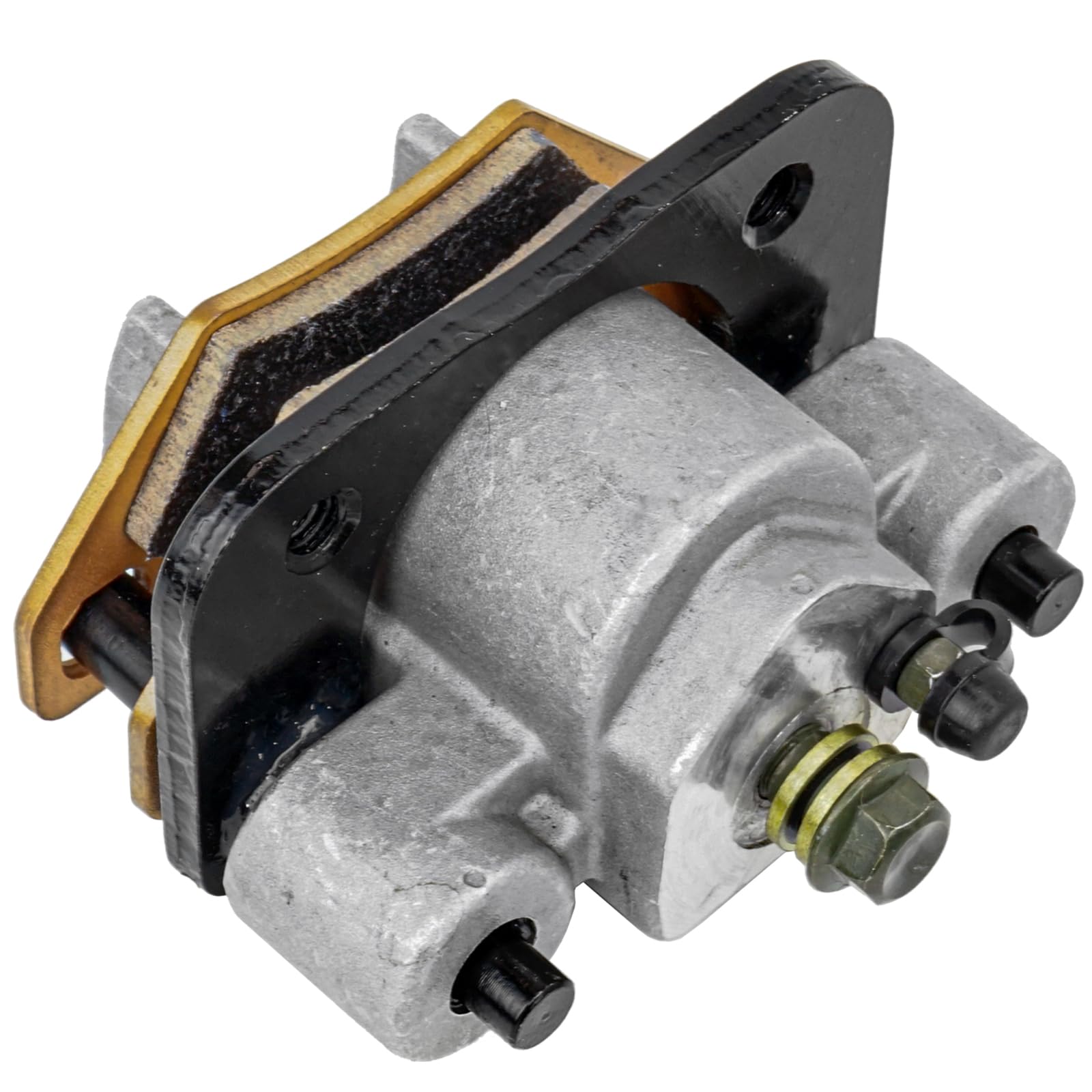 Caltric Front Left Or Rear Right Brake Caliper With Pads Compatible With Arctic Cat 400 2X4 4X4 2005-2014